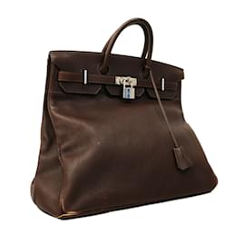 Hermès-Hermes Handbag Haute Couture 45 in Havane-Brown