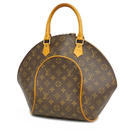 Louis Vuitton-Louis Vuitton Monogram Ellipse MM Handbag-Brown