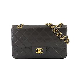 Chanel-Chanel Matelasse 23 Chain Shoulder Bag-Black