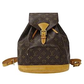 Louis Vuitton-Louis Vuitton Monogram Montsouris MM Backpack-Monogram