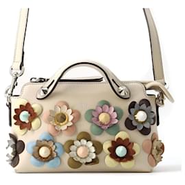Fendi-Sac à main Fendi By The Way 8BL135-Écru