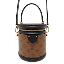 Louis Vuitton-Louis Vuitton Monogram Reverse Cannes Vanity Bag-Black