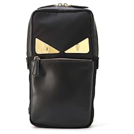 Fendi-Fendi Body Bag Monster Bugs Eye-Black