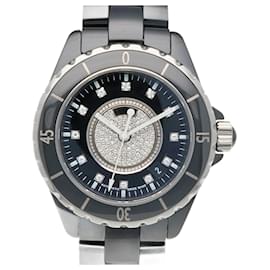 Chanel-Chanel J12 Automatic Men's Wristwatch-Black