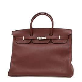 Hermès Sac à main Hermes Birkin 40 en Rouge H Rouge