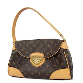 Louis Vuitton-Louis Vuitton Monogram Beverly MM Shoulder Bag-Brown