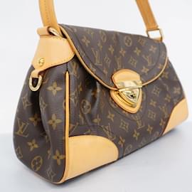 Louis Vuitton-Louis Vuitton Monogram Beverly MM Shoulder Bag-Brown