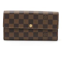 Louis Vuitton-Louis Vuitton Damier Portefeuille Sarah Bi-fold Long Wallet-Other