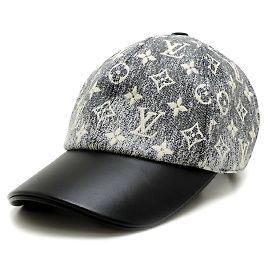 Louis Vuitton Monogram Denim Cap Black