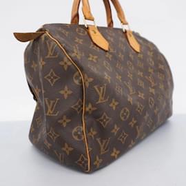 Louis Vuitton-Louis Vuitton Monogram Speedy 30 Handtasche-Braun