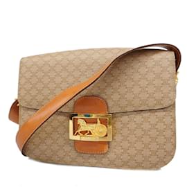 Céline-Celine Light Brown Shoulder Bag-Light brown