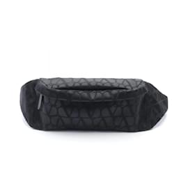 Valentino-Valentino Men's Black Fanny Pack-Black