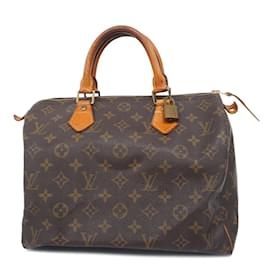 Louis Vuitton-Louis Vuitton Monogram Speedy 30 Handtasche-Braun