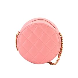 Chanel-Chanel Matelasse Classic Chain Shoulder Bag-Pink