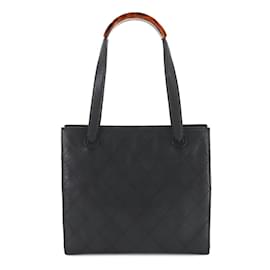 Chanel-Chanel Matelassé Caviar Leder Tote Bag-Braun