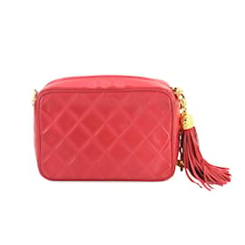 Chanel-Chanel Matelasse Bijou Chain Shoulder Bag-Pink