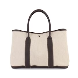 Hermès-PM Tote Bag Hermes Garden 36-Braun,Andere