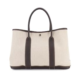 Hermès-PM Tote Bag Hermes Garden 36-Braun,Andere