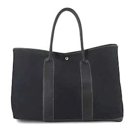 Hermès-Hermes Garden GM Tote Bag-Black