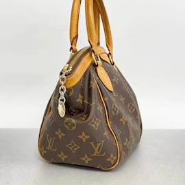 Louis Vuitton-Louis Vuitton Monogram Tivoli PM Handtasche-Braun