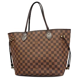 Louis Vuitton-Louis Vuitton Damier Neverfull MM Tote Bag-Damier ebene