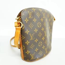 Louis Vuitton-Louis Vuitton Monogram Drouot Shoulder Bag-Brown