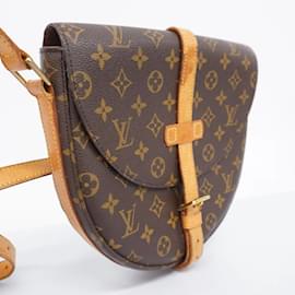 Louis Vuitton-Louis Vuitton Monogram Shanti GM Schultertasche-Braun