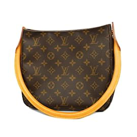 Louis Vuitton-Louis Vuitton Monogram Looping MM Shoulder Bag-Brown