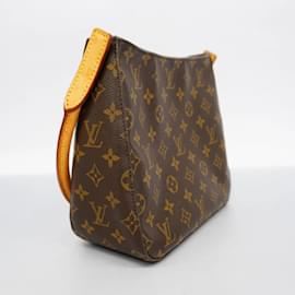 Louis Vuitton-Louis Vuitton Monogram Looping MM Schultertasche-Braun