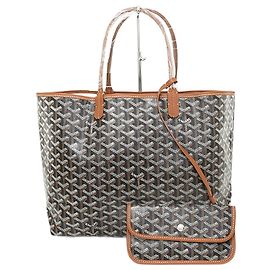 Goyard Saint Louis PM Tote Bag Black Beige