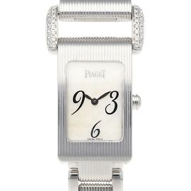 Reloj de dama Piaget Miss Protocole 18K Quartz Blanco