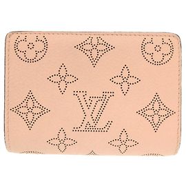 Billetera bi-fold Monogram Mahina Louis Vuitton Rosa Otro