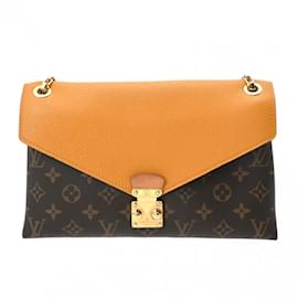 Louis Vuitton-Louis Vuitton Monogram Pallas Chain Shoulder Bag-Golden