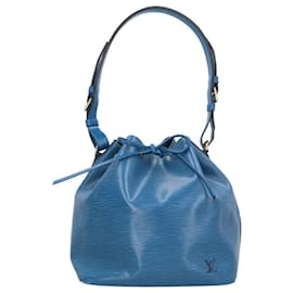 Louis Vuitton-Louis Vuitton Petit Noe Epi Shoulder Bag-Blue