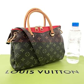 Louis Vuitton-Louis Vuitton Pallas BB Handbag-Brown,Fuschia,Monogram
