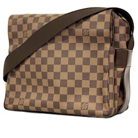 Louis Vuitton-Damier Naviglio Schultertasche Louis Vuitton-Damier ebene