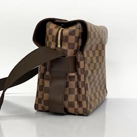 Louis Vuitton-Damier Naviglio Schultertasche Louis Vuitton-Damier ebene