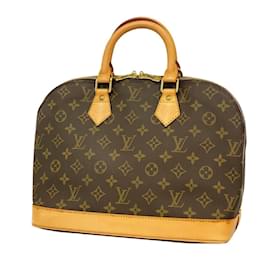 Louis Vuitton-Louis Vuitton Monogram Alma Handtasche-Braun