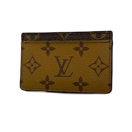 Louis Vuitton-Louis Vuitton Brown Business Card Holder-Brown