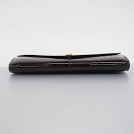 Louis Vuitton-Louis Vuitton Long Wallet in Amarante-Dark red