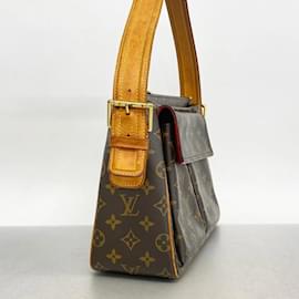 Louis Vuitton-Louis Vuitton Monogram Vivacite GM Shoulder Bag-Brown