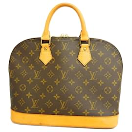 Louis Vuitton-Louis Vuitton Monogram Alma Handtasche-Braun