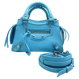 Balenciaga-Balenciaga Neo Classic City Women's Handbag-Blue