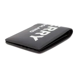 Burberry-Burberry Black Leather Bi-fold Wallet-Black