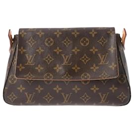 Louis Vuitton-Louis Vuitton Monogram Looping Handbag-Brown