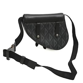 Christian Dior-Christian Dior Saddle Bag in Black-Brown,Black