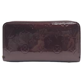Louis Vuitton-Louis Vuitton Patent Leather Zippy Wallet M93522-Red