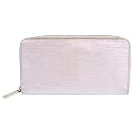 Louis Vuitton-Louis Vuitton Epi Leather Zippy Wallet-White