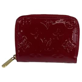 Louis Vuitton-Louis Vuitton Vernis Coin Card Case M93608-Red