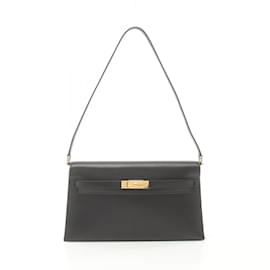 Hermès-Hermes Kelly Elan Shoulder Bag-Black